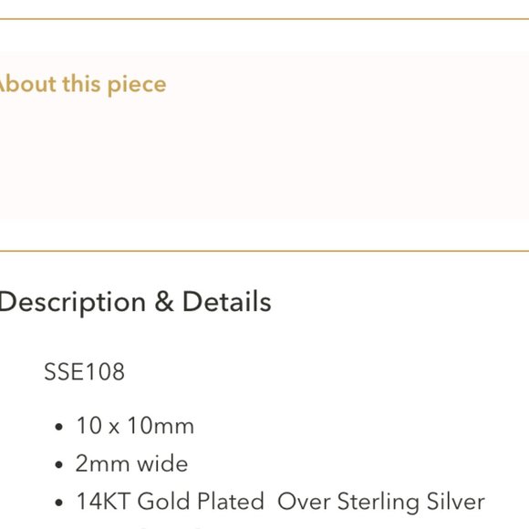 Mini Dot Huggie Hoop Earrings - Picture 3 of 3